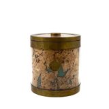 Hollywood regency golden Ice Bucket, France ca. 1970s