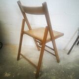 Vintage wooden folding chair - canning