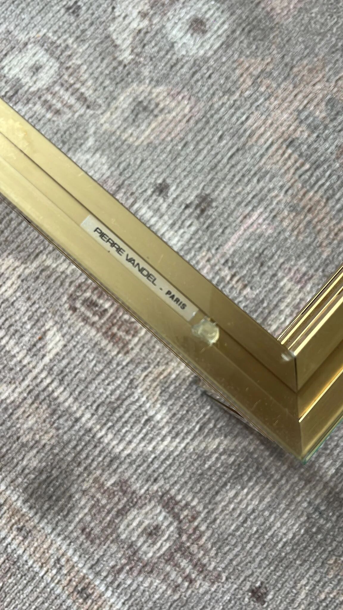 Coffee table by Pierre Vandel, circa 1975