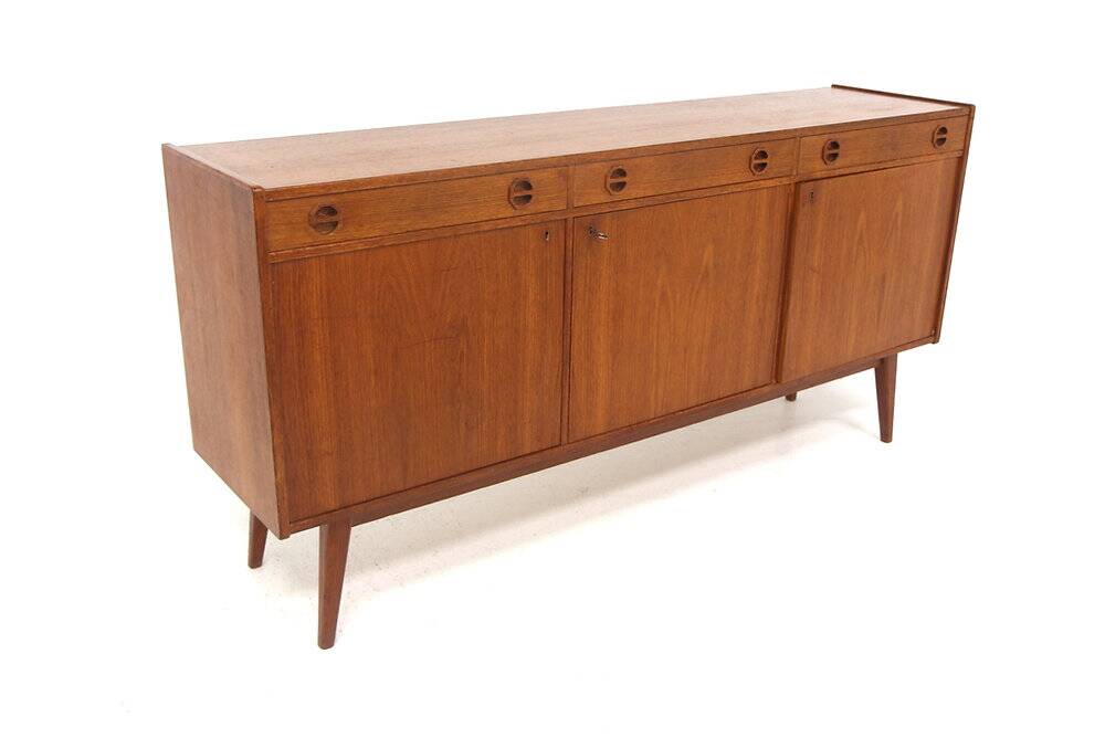 Scandinavian teak sideboard, Sweden, 1960.