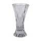 Vase en verre strié