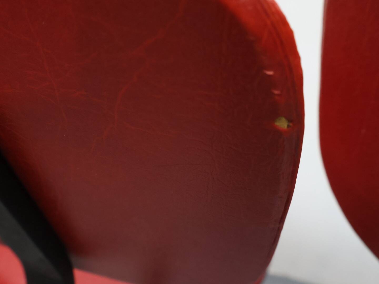 Set barkrukken gietijzer rood skai