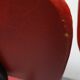 Set barkrukken gietijzer rood skai
