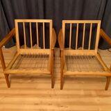 A pair of Wilhelm Knoll, Knoll Antimott armchairs, 1960s.