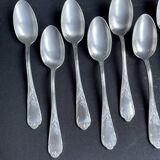 12 Small spoons – Silver plated