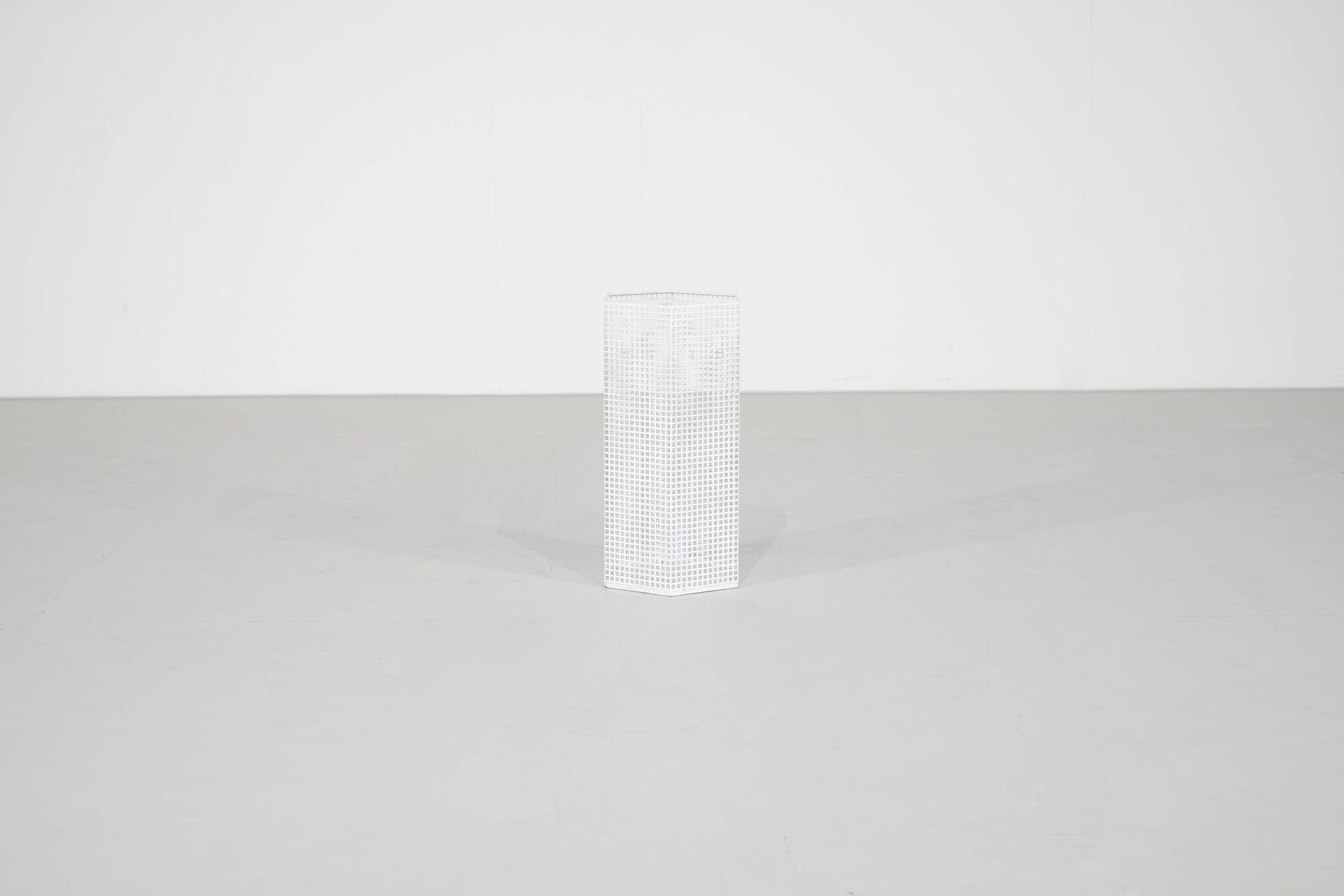 Umbrella stand by Josef Hoffmann for Bieffeplast, Germany, 1905.