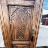 Antique oak bonnetière