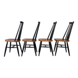 Set of 4 Fanett style Dining Chairs  1960s