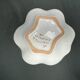 Ensemble trois céramiques décor floral Moustiers XXème