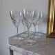 Service de 22 verres en cristal Saint-Louis modèle Chantilly
