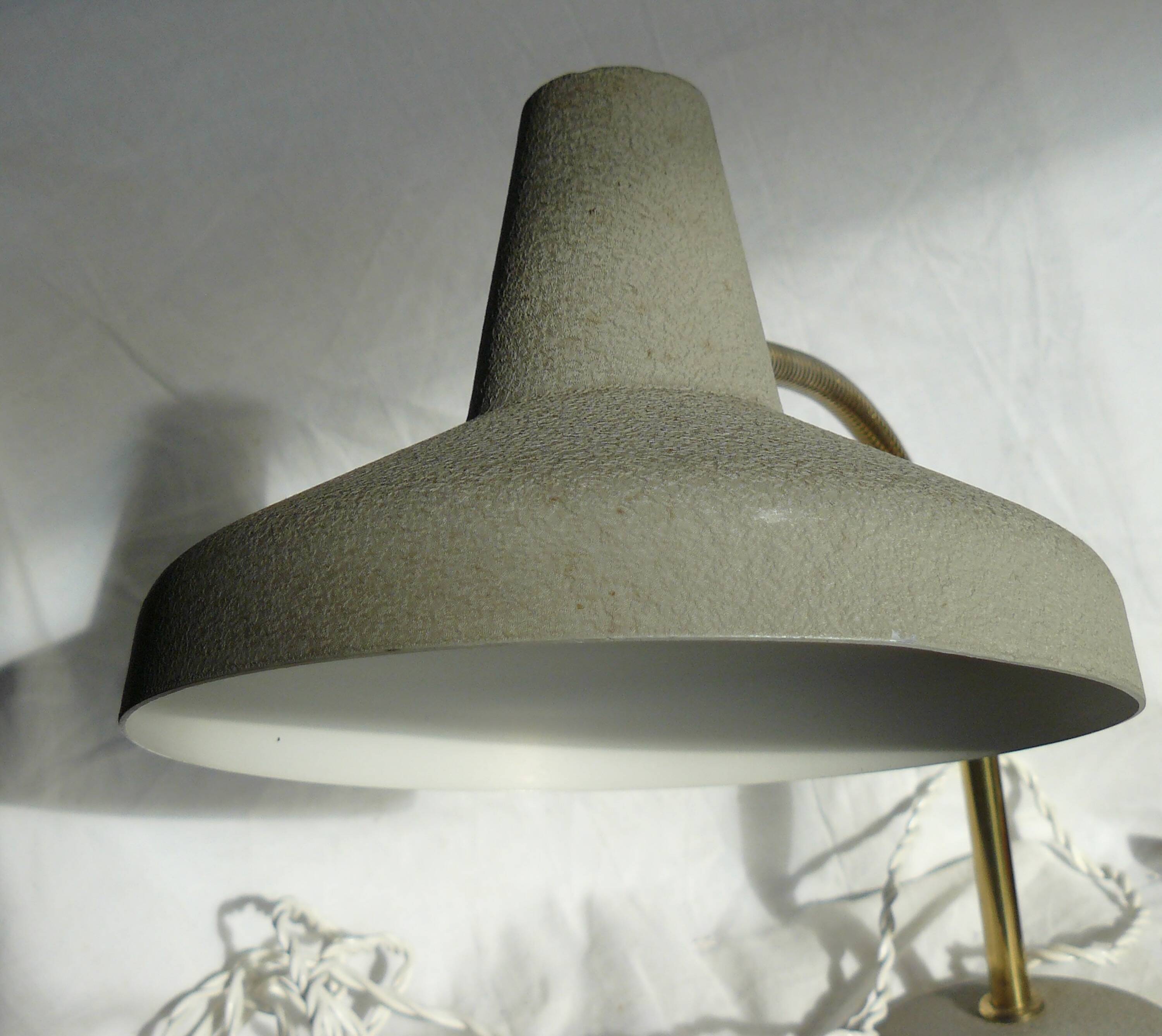 Vintage aluminor desk lamp 1950