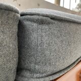 Daybed expandable Scandinavian 2-seater bench