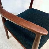 Model 56 Danish teak chair with armrests by Niels O. Møller for J.L. Møllers, 1954