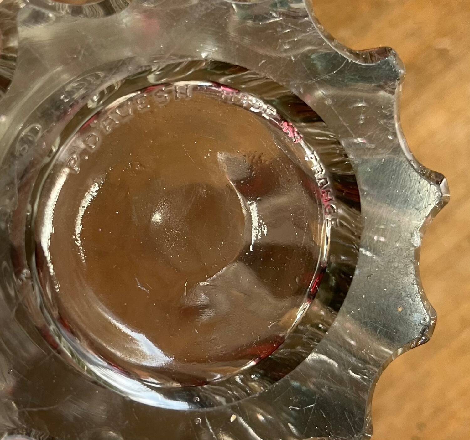 Small Art Deco vase by Pierre d'Avesn