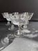 6 Coupes à champagne Baccarat Champigny