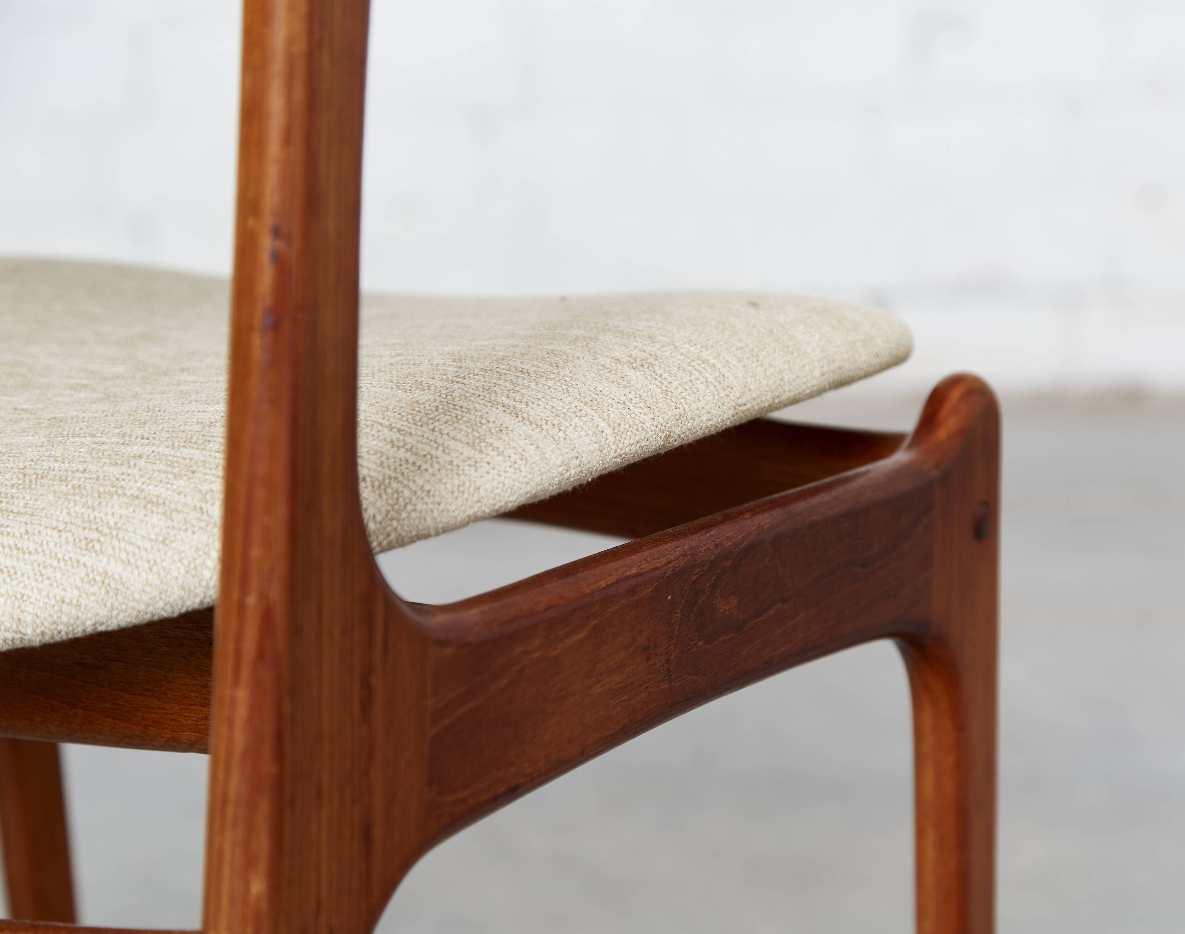 Set of 5 Erik Buck Dining Chair No.49 for O.D. Møbler