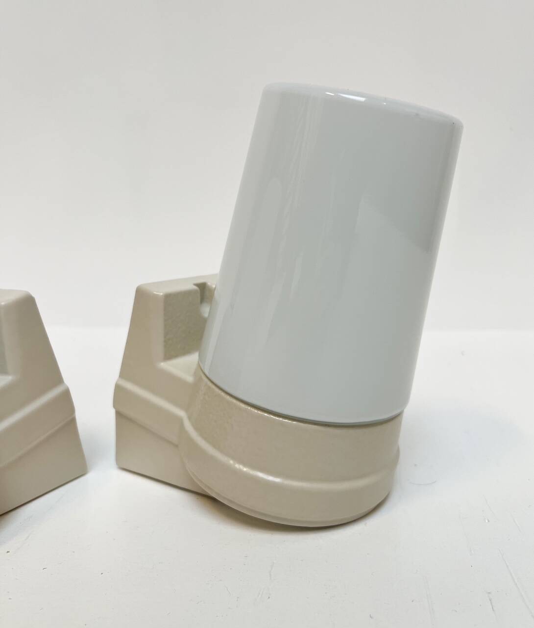2 appliques en verre par Sigvard Bernadotte pour Ifö, années 1960