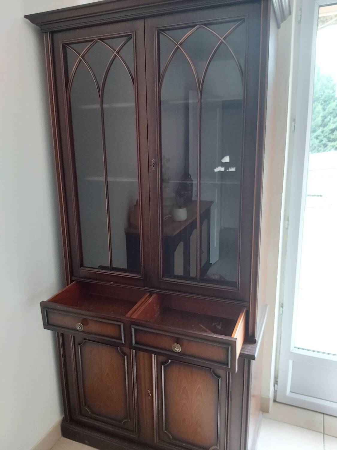 English style two body sideboard