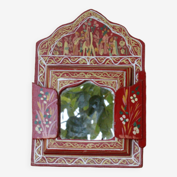 Ancien miroir indien