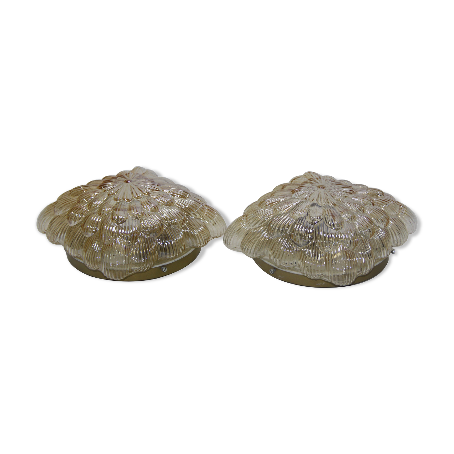 Pair of wall lamps, ceiling lights Kalthoff