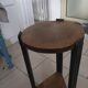 Art Deco healing in African mahogany