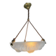 Plafonnier Sabino vasque art-déco signé 1930 France