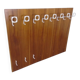 Mid-Century Walnut Wall Unit, 1960s, Set of 8