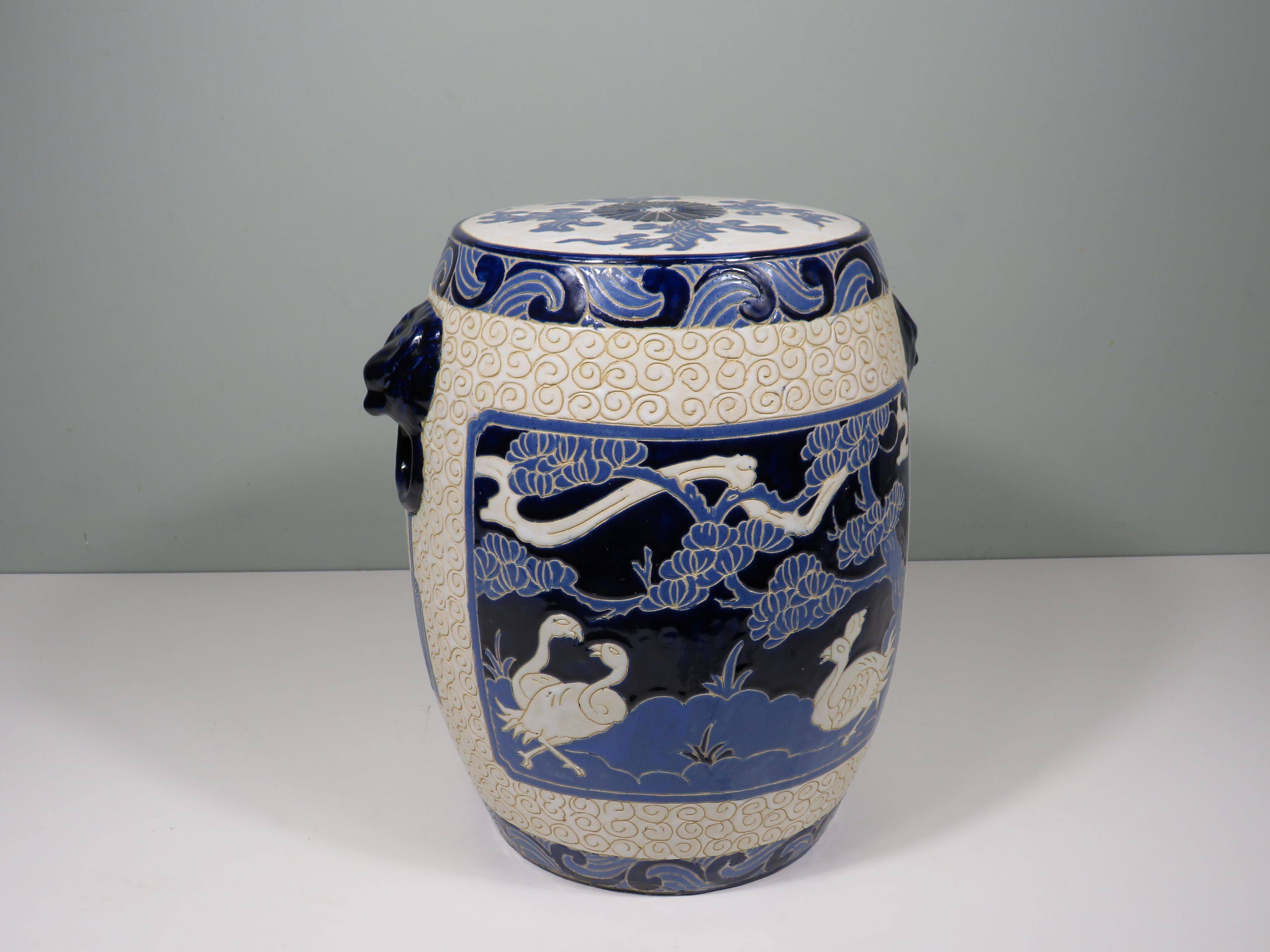 Ceramic stool, Italy 1970-1980