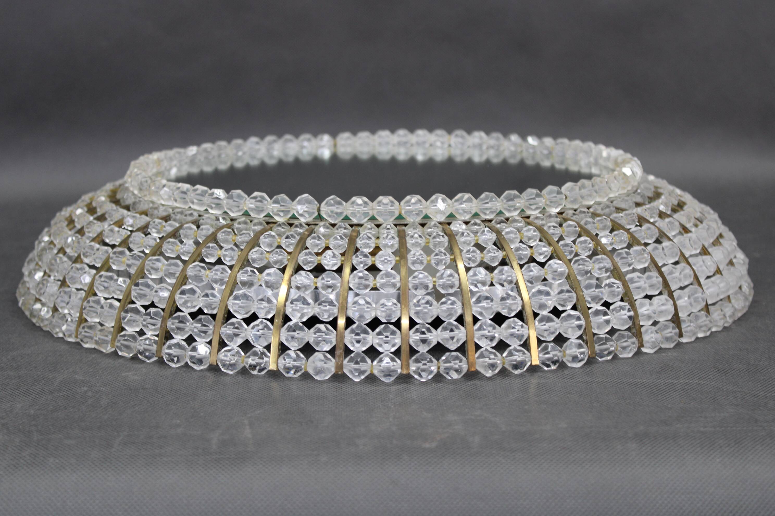 Hollywood Regency illuminated wall mirror, Austria, 1970s