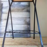 50s metal side table