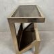 Vintage side table / magazine rack – Belgochrom