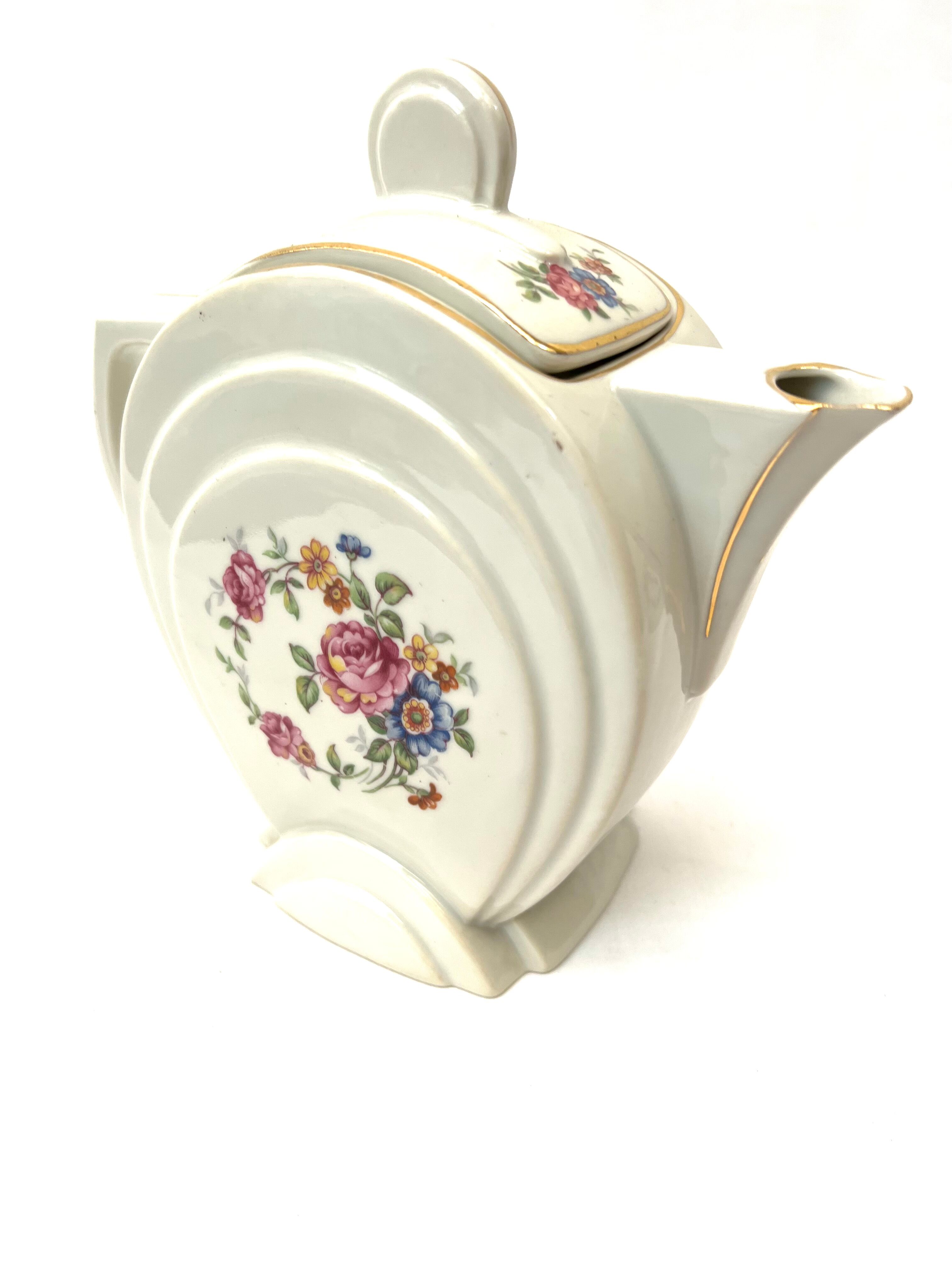 Art Deco porcelain tea coffee set
