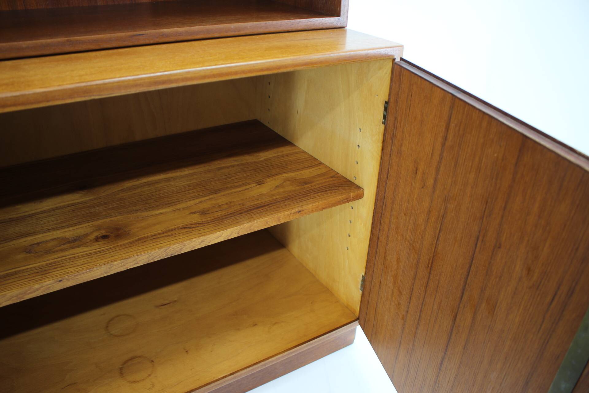 1960s Børge Mogensen Teak Cabinet Bookcase, Denmark