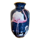 Limoges porcelain flamingo vase