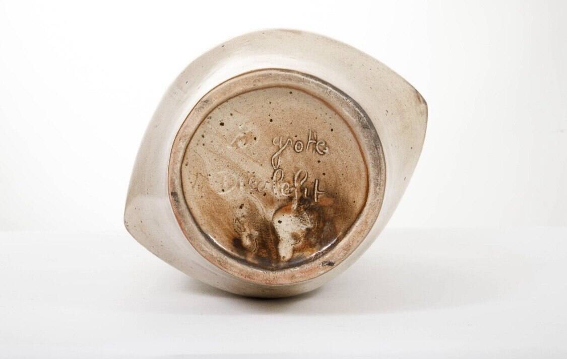 Ceramic vase Atelier Dieulefit – Les Grottes – French art piece