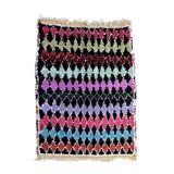 Tapis Berbère Boucherouite coloré - 120 x 162 cm