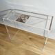 Desk or console in plexiglass