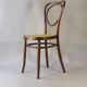 Fake pair of caned bistro chairs, Kohn and Mundus, circa 1910 - no Thonet.