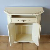 Small narrow flower cabinet for extra storage