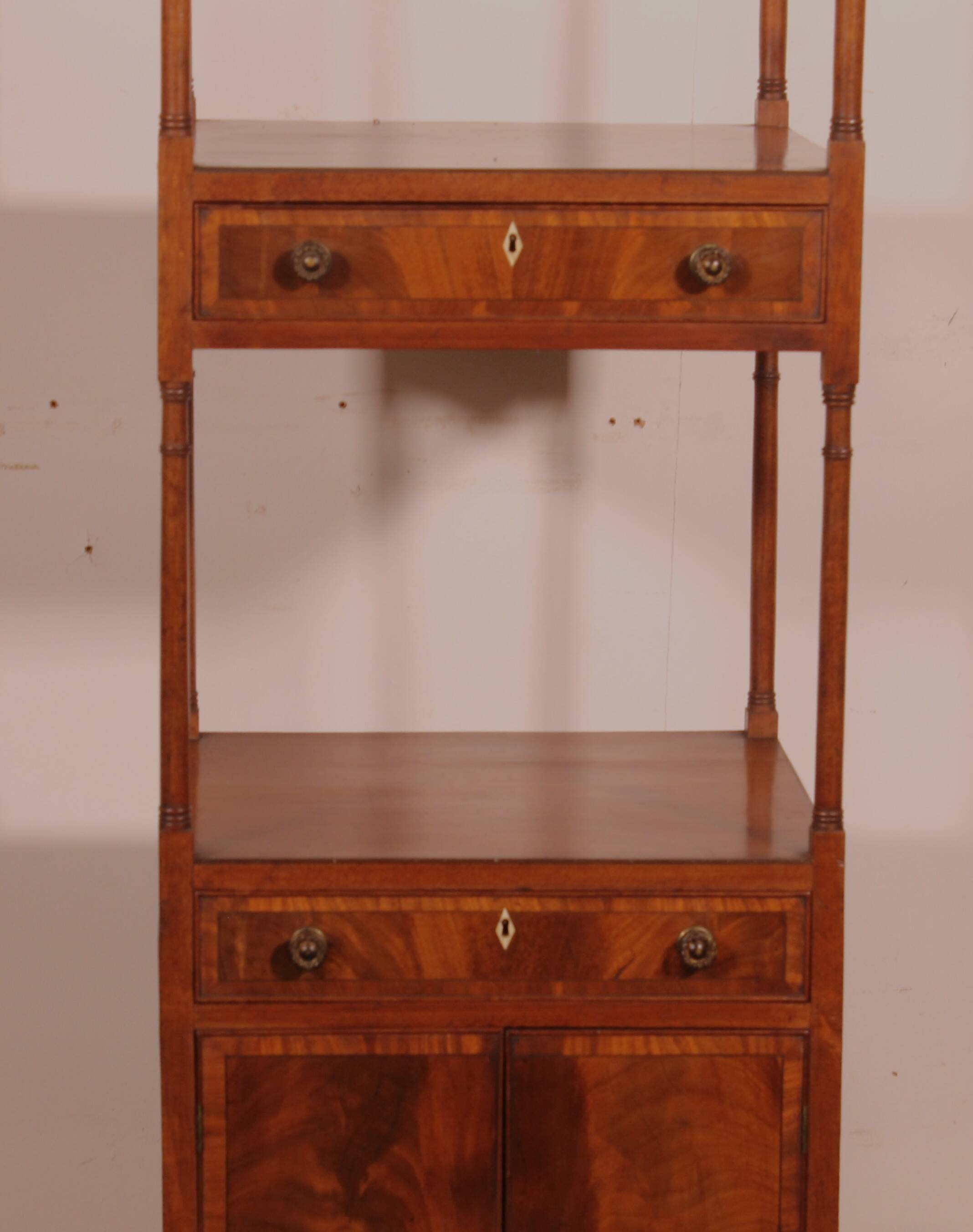 mahogany whatnot shelf circa 1800 George III period