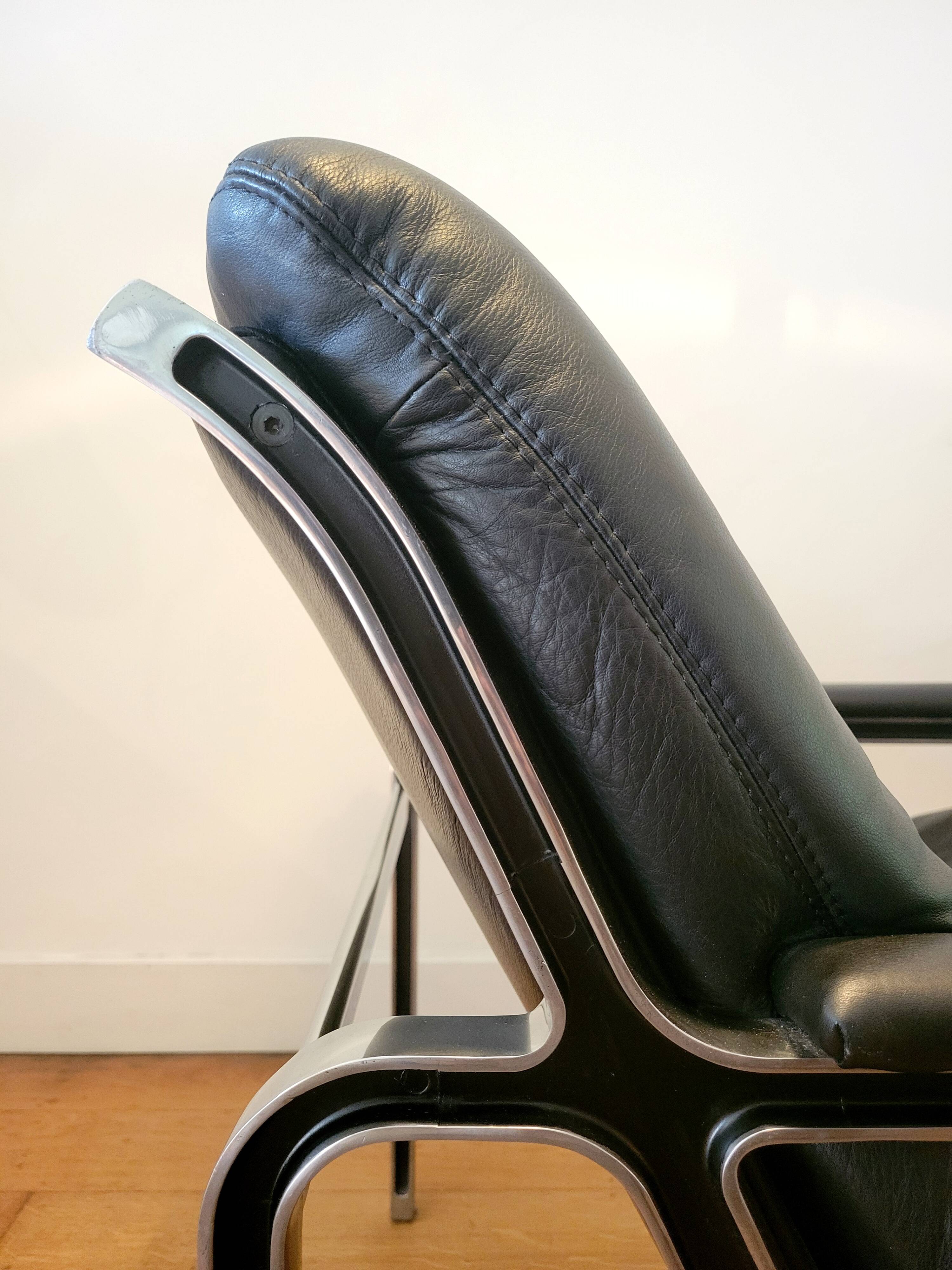 Mid-century modern lounge chair by André Vandenbeuck for Strässle 1960