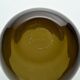Small amber blown glass container by Claude Morin, Dieulefit circa 1970
