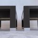 Very beautiful bedside tables lumeo by ligne roset designed by peter maly.