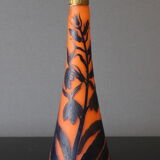 Glass paste vase by Richard circa 1920