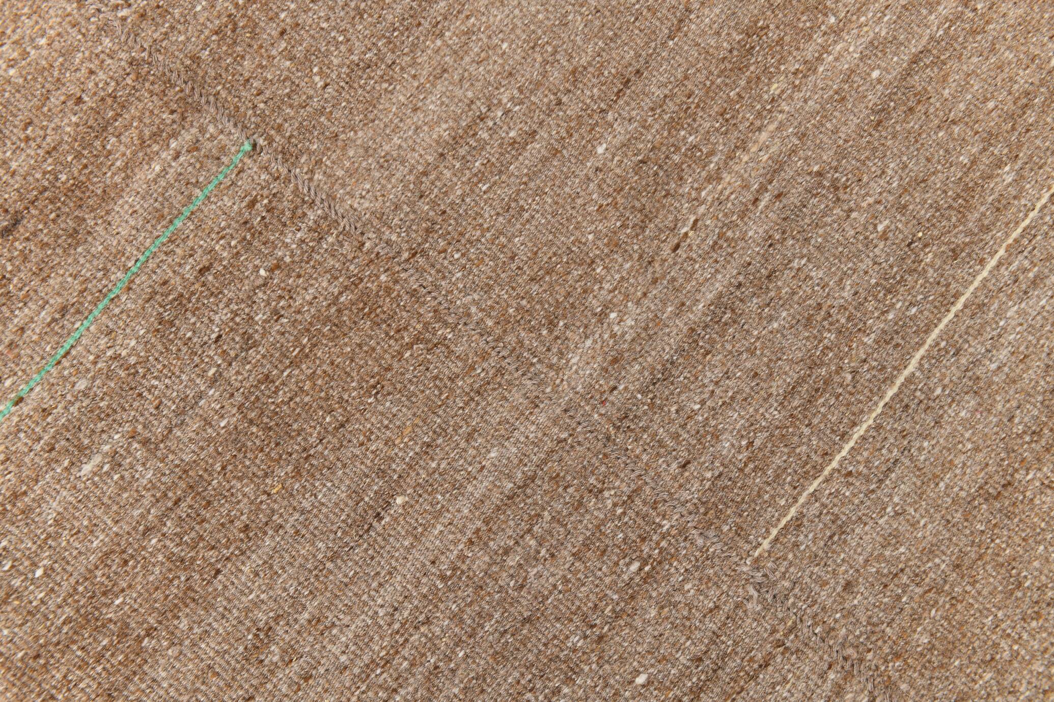 8x11 Bronze & Beige Ethnic Vintage Kilim Rug, 241x350Cm