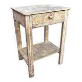 Table d’appoint en bois brut