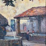 Oil Painting on Canvas Signed André Beronneau, 20th Century