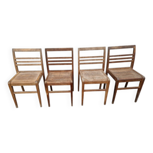 set de 4 chaises  de