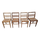 Set of 4 chairs by René Gabriel