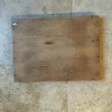 Carved wooden tray